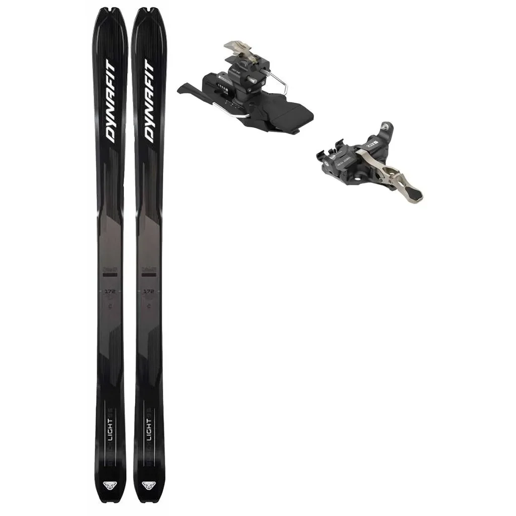 DYNAFIT Blacklight 95 /nimbus white + Fix ATK Crest 10 /Freins 97 mm /dark bronze