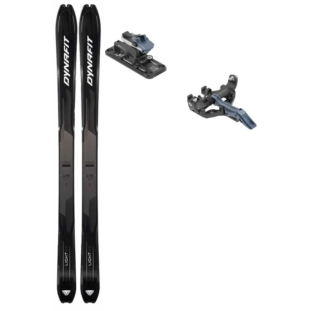 DYNAFIT Blacklight 95 /nimbus white + Fix ATK Kuluar 12 Superlight /dark blue