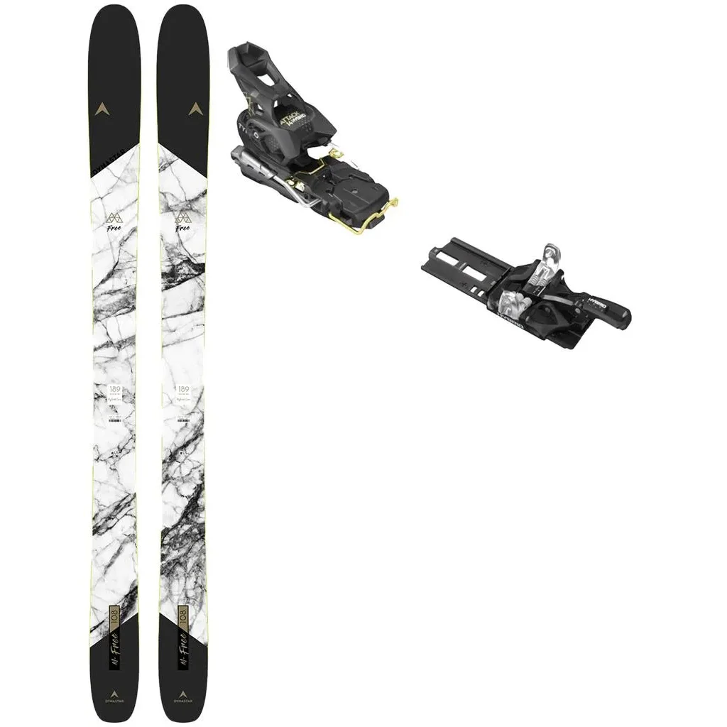DYNASTAR M Free 108 + Fix TYROLIA Attack Hybrid 14 Mn /frein 110mm