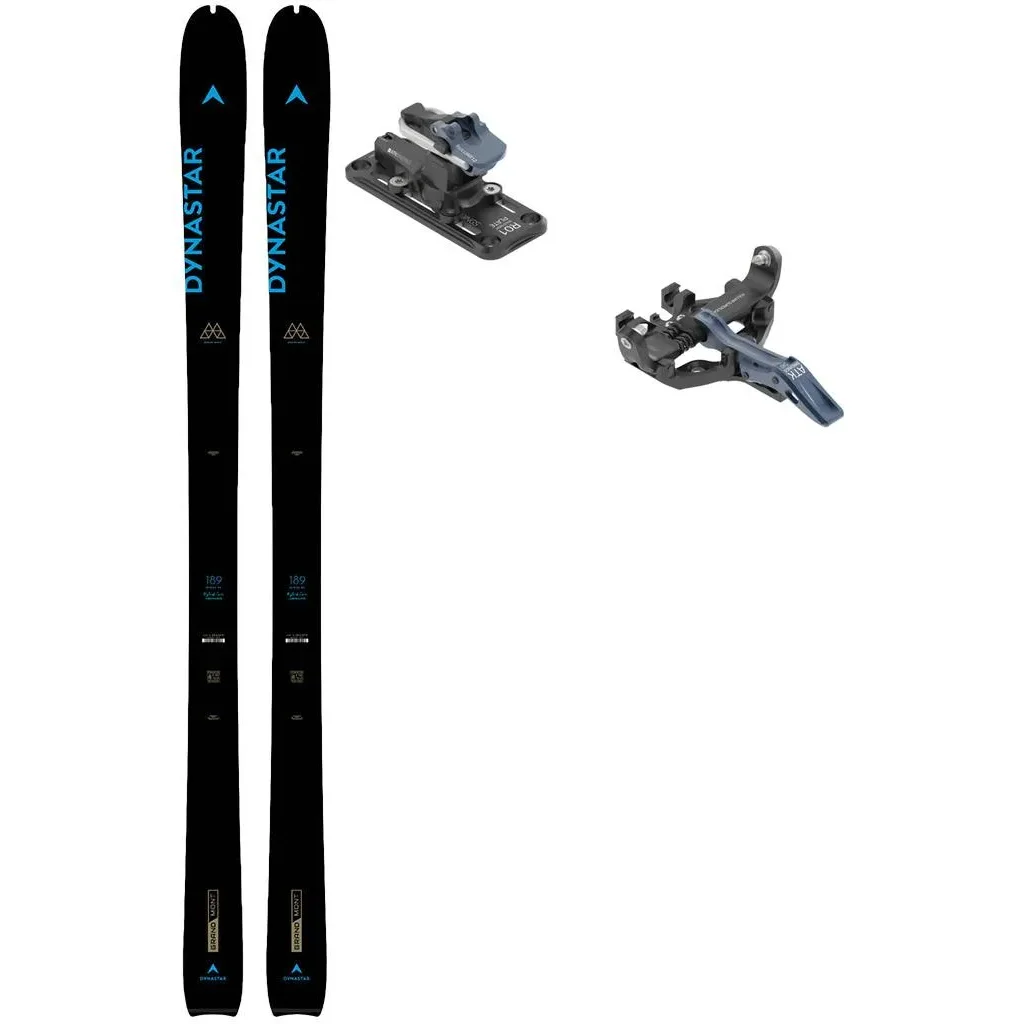 DYNASTAR M Grand Mont + Fix ATK Kuluar 12 Superlight /dark blue