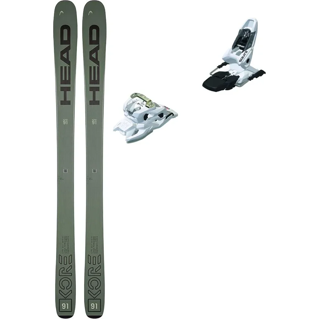 HEAD Kore 91 W /mi anthracite + Fix MARKER Squire 11 /white