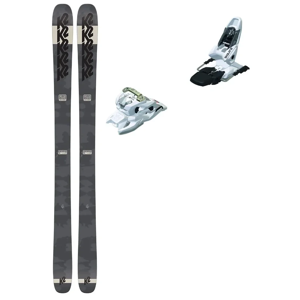 K2 Reckoner 92 + Fix MARKER Squire 11 /white