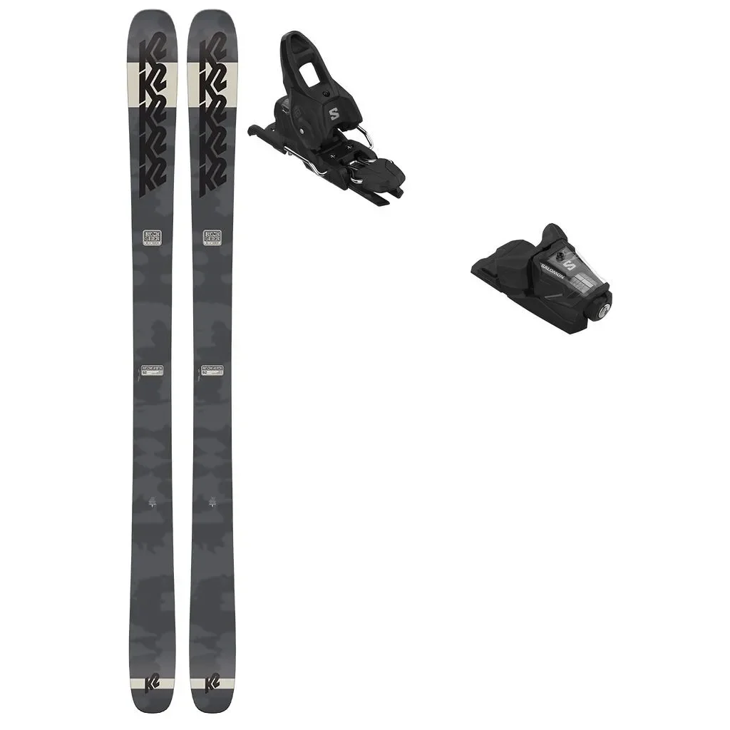 K2 Reckoner 92 + Fix SALOMON Stage 10 Gw /noir