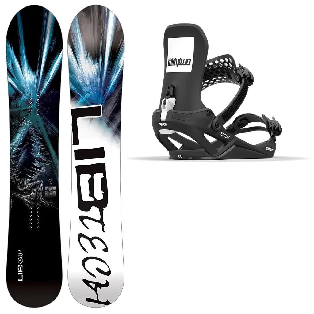 LIB TECH Dynamo + Fix THIRTYTWO T32M Fase /black