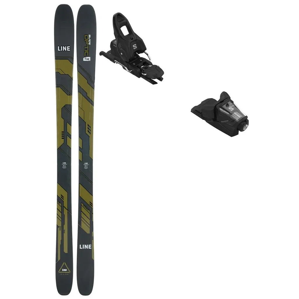 LINE Blade Optic 92 + Fix SALOMON Stage 10 Gw /noir