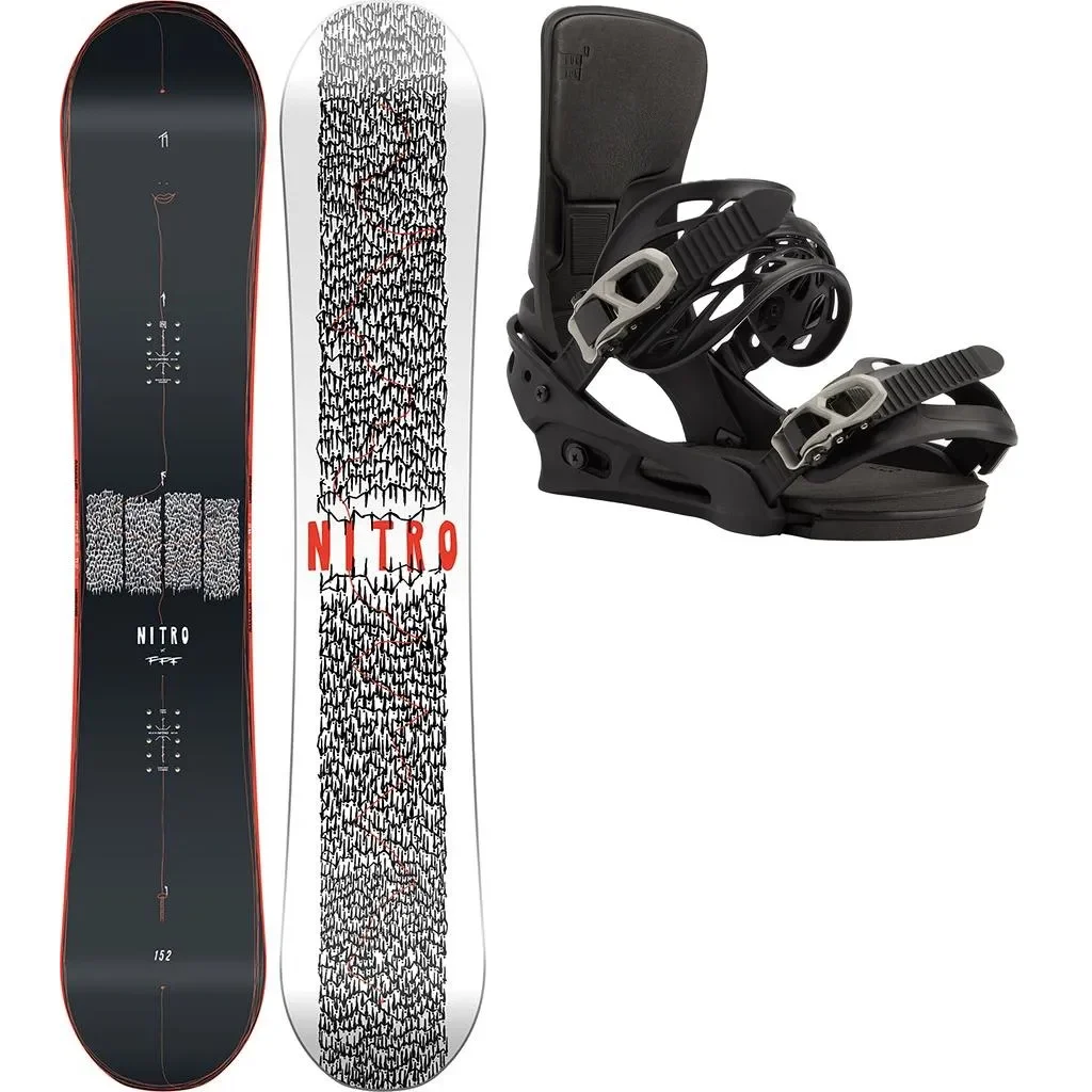 NITRO T1 x FFF + Fix BURTON Cartel X /black