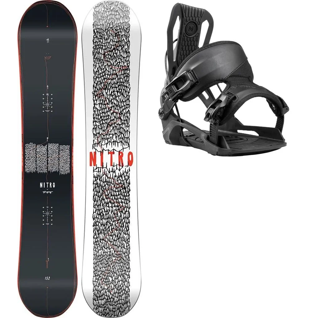 NITRO T1 x FFF + Fix NIDECKER Flow Nexus /black