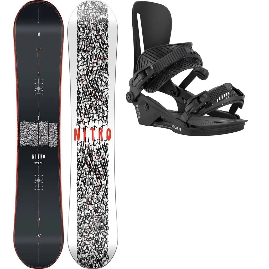 NITRO T1 x FFF + Fix UNION Atlas /black