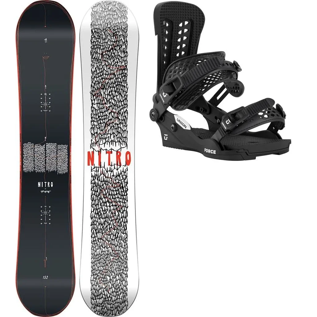 NITRO T1 x FFF + Fix UNION Force Classic /noir