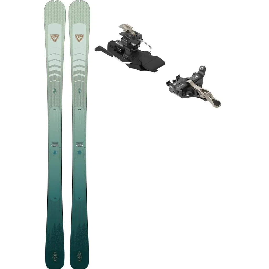 ROSSIGNOL Escaper 80 W + Fix ATK Crest 10 /freins 86 mm /foncé bronze
