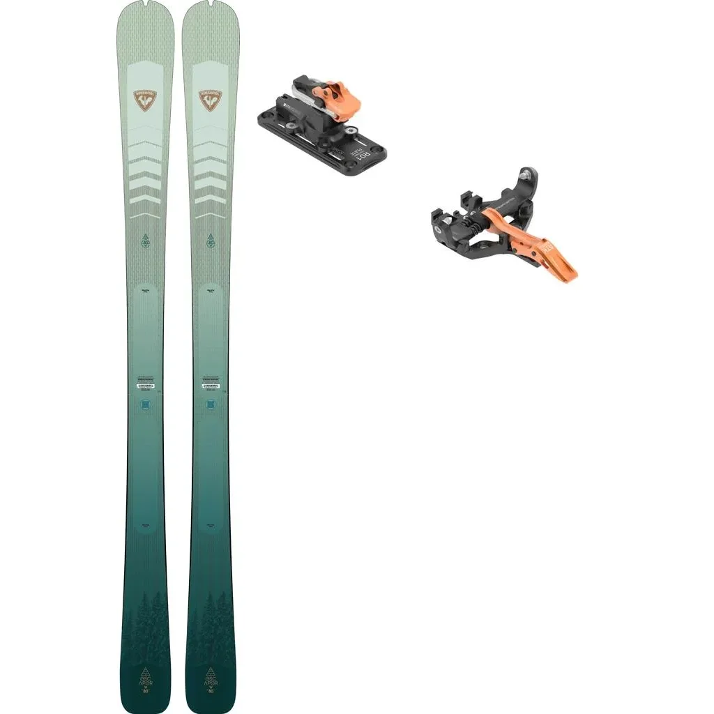 ROSSIGNOL Escaper 80 W + Fix ATK Kuluar 10 Superlight /orange