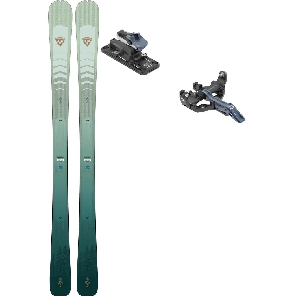 ROSSIGNOL Escaper 80 W + Fix ATK Kuluar 12 Superlight /dark blue