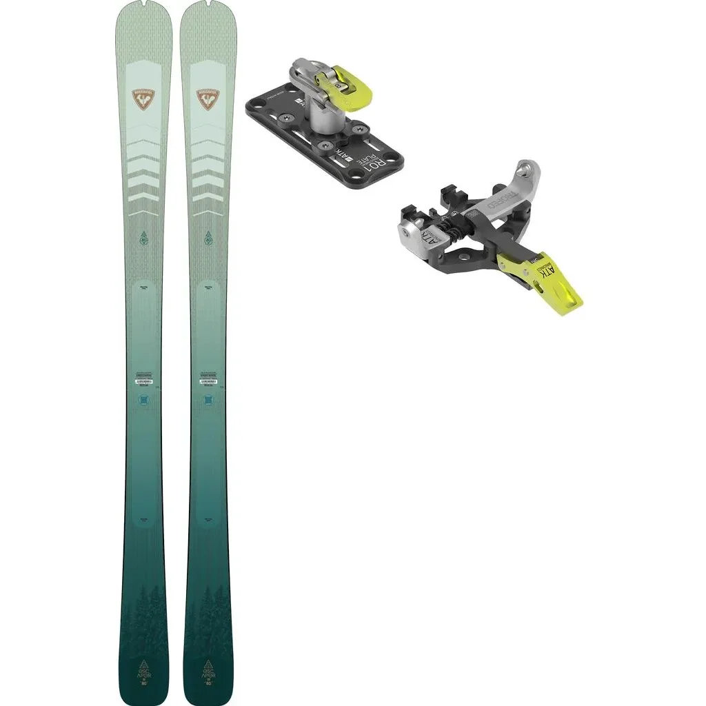 ROSSIGNOL Escaper 80 W + Fix ATK Trofeo 8 Plus