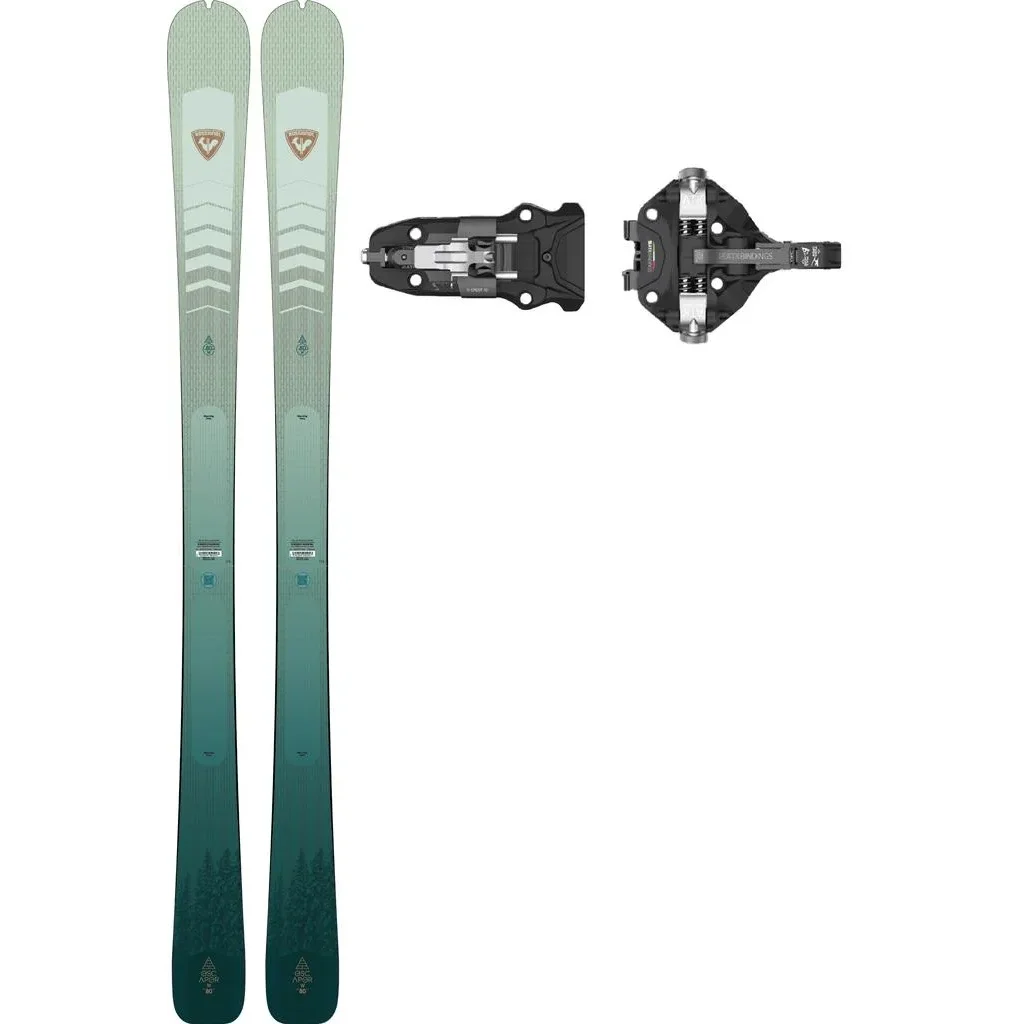 ROSSIGNOL Escaper 80 W + Fix ATK V-Crest 10 LT /black titanium