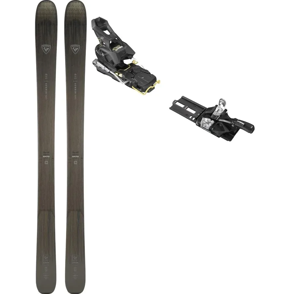 ROSSIGNOL Sender 104 Ti + Fix TYROLIA Attack Hybrid 14 Mn /frein 110mm