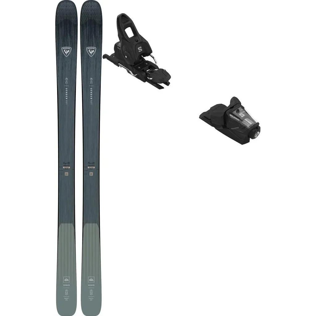 ROSSIGNOL Sender 94 Ti + Fix SALOMON Stage 10 Gw /noir