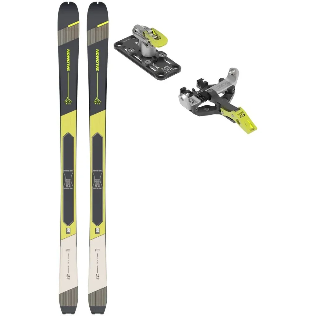 SALOMON Mtn 84 Pure + Fix ATK Trofeo 8 Plus