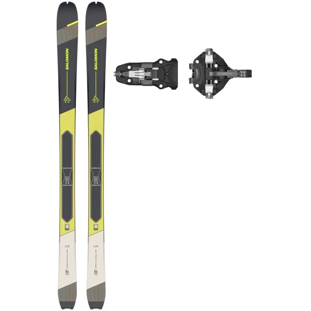 SALOMON Mtn 84 Pure + Fix ATK V-Crest 10 LT /black titanium