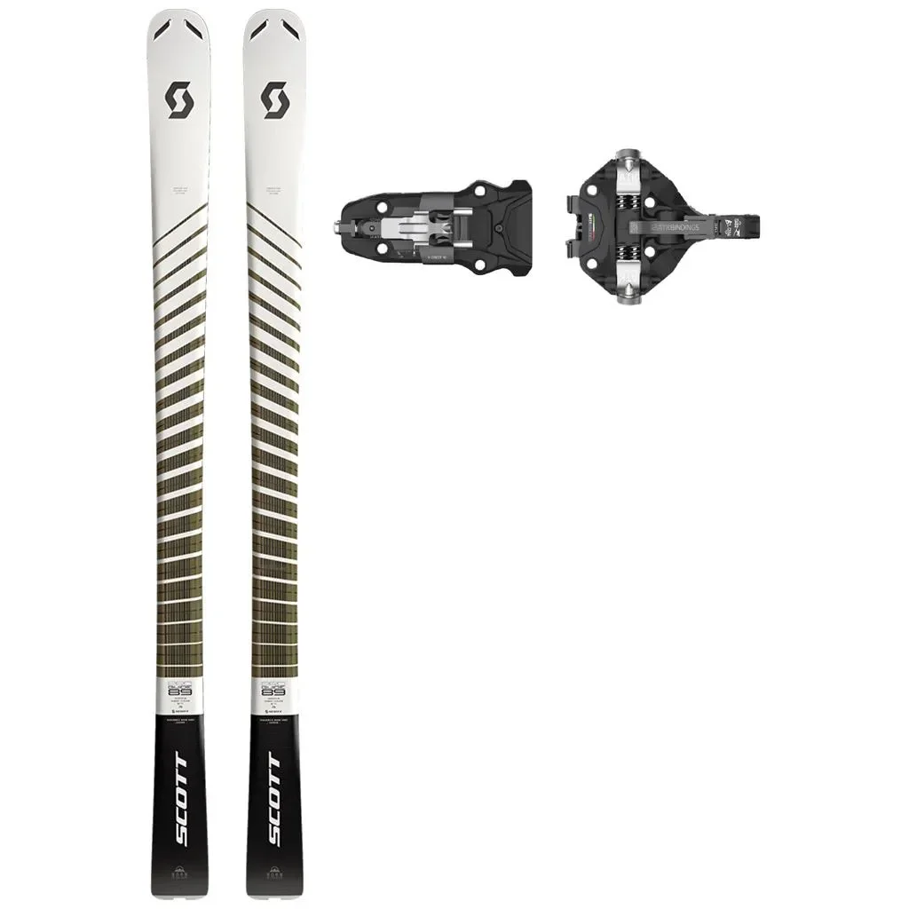 SCOTT Proguide 89 + Fix ATK V-Crest 10 LT /black titanium