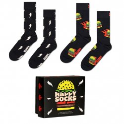 Acheter HAPPY SOCKS Blast Off Burger Pack de 2 Sock