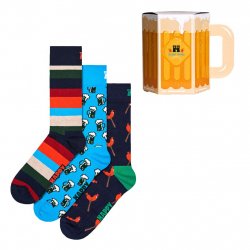 Acheter HAPPY SOCKS Wurst And Beer Pack de 3 Sock