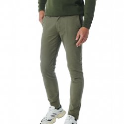 Acheter NO EXCESS Pantalon Chino Garment Dyed Stretch /foncé seagreen