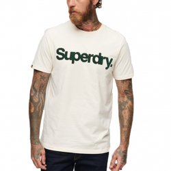 Acheter SUPERDRY Core Logo Classic T Shirt /oatmeal blanc