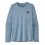PATAGONIA Cap Cool Daily Graphic Shirt Ls W /skyline stencil steam bleu xdye