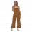 PATAGONIA Stand Up Cropped Corduroy Overalls W /nest marron