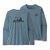 PATAGONIA Cap Cool Daily Graphic Shirt Ls W /clair plum gris x dye