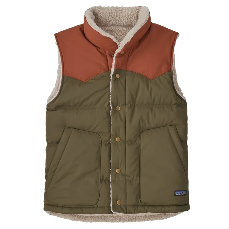 PATAGONIA Reversible Bivy Down Vest basin green 2023 2024 Men