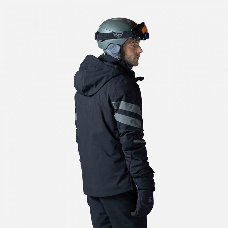 ROSSIGNOL Fonction Veste /noir 2023-2024 Veste de Ski Doublée chaude homme