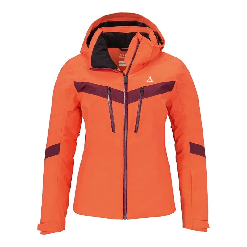 SCHOFFEL Avons Ski Veste W corail orange 2023 2024 Vestes Ski Snowboard