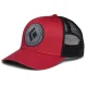 BLACK DIAMOND Bd Trucker Hat /rouge rock noir