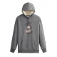 PICTURE ORGANIC Chuchie Plush Hoodie /foncé gris melange