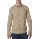 NO EXCESS Shirt Stretch Allover Printed /offwhite