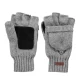 BARTS Haakon Bumgloves /gris chiné