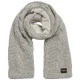 SUPERDRY Cable Knit Scarf /ice gris fleck