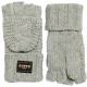 SUPERDRY Cable Knit Gants /ice gris fleck
