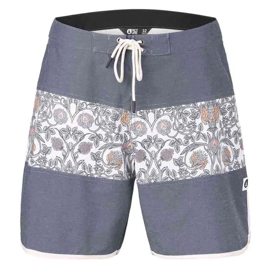PICTURE ORGANIC Andy Heritage Print 17 /dark blue