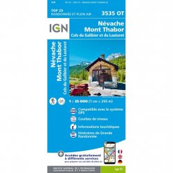 Acheter IGN Top 25 Nevache Mont Thabor /3535ot