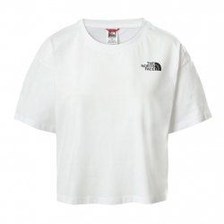 Acheter THE NORTH FACE Cropped Simple Dome Tee W /blanc