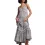 SUPERDRY Vintage Long Beach Cami Dress /maze motif marine