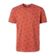 NO EXCESS Tshirt Crewneck Print /papaya