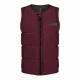 MYSTIC Star Impact Vest Fullzip Wake /oxblood rouge