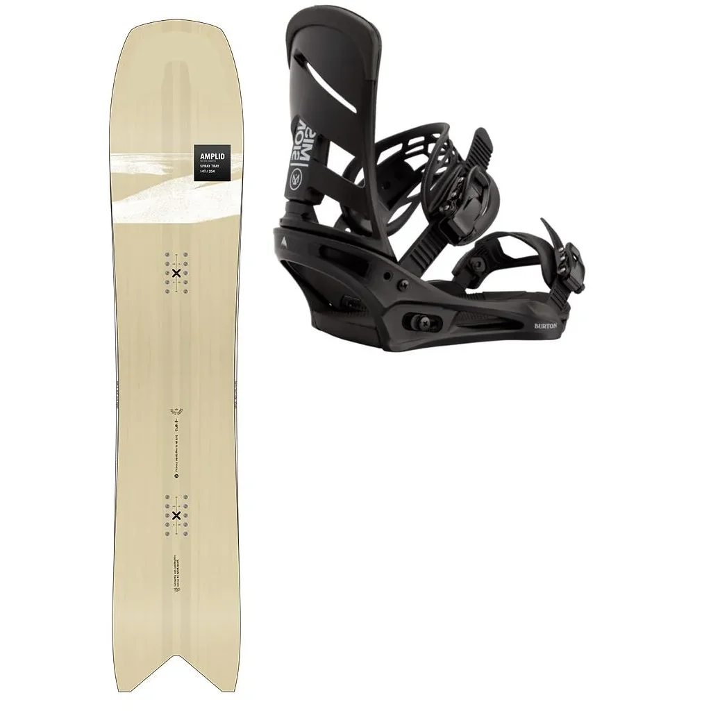 AMPLID Spray Tray + Fix BURTON Mission /black