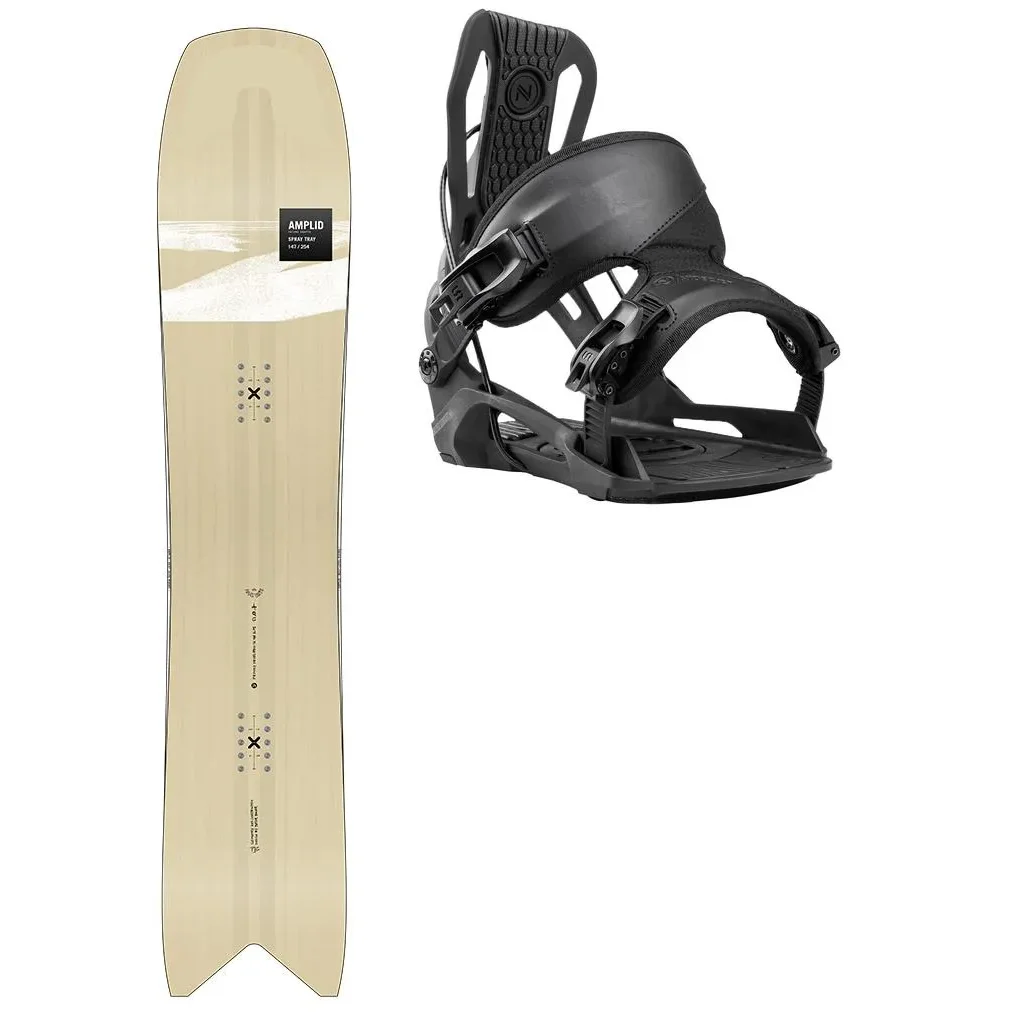 AMPLID Spray Tray + Fix NIDECKER Flow Nexus /noir