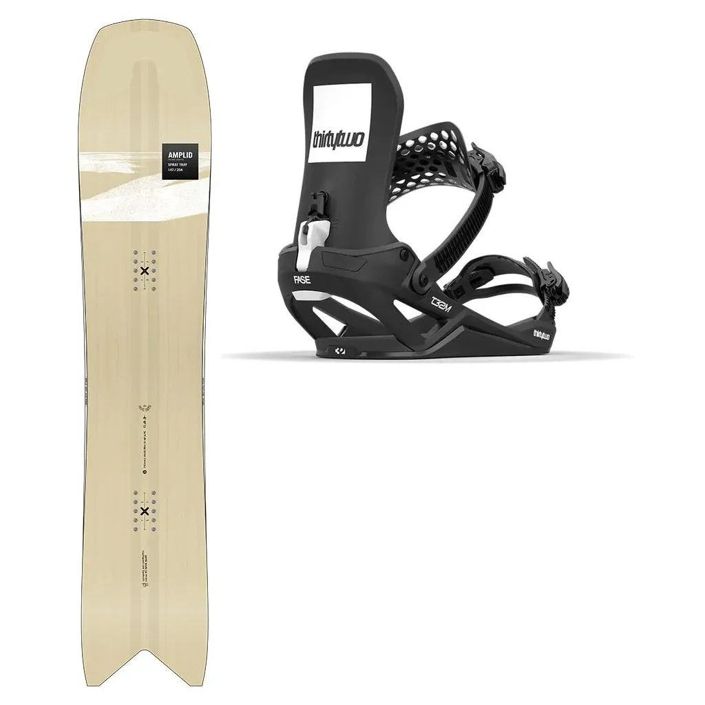 AMPLID Spray Tray + Fix THIRTYTWO T32M Fase /noir