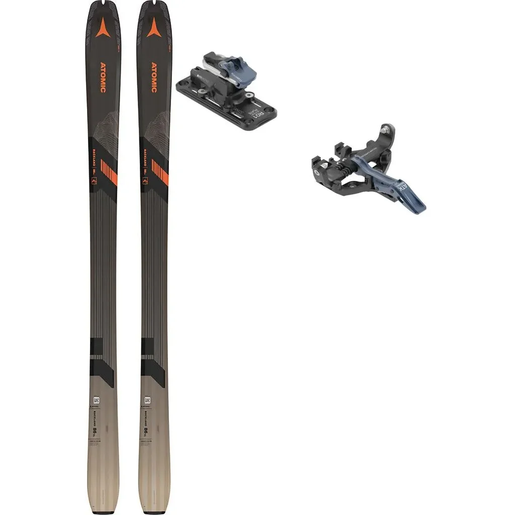 ATOMIC Backland 86 Sl + Fix ATK Kuluar 12 Superlight /bleu marine