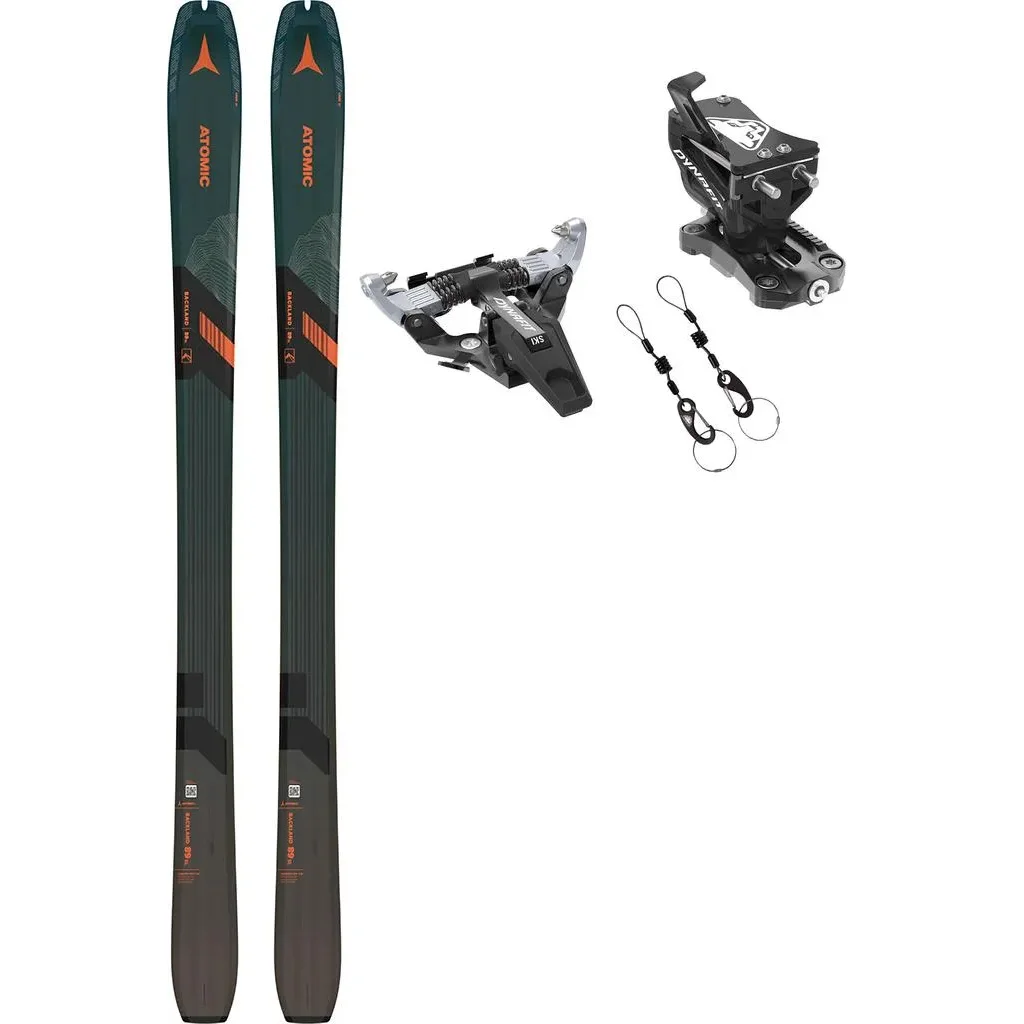 ATOMIC Backland 89 Sl /grey orange + Fix DYNAFIT Speed Turn /black silver